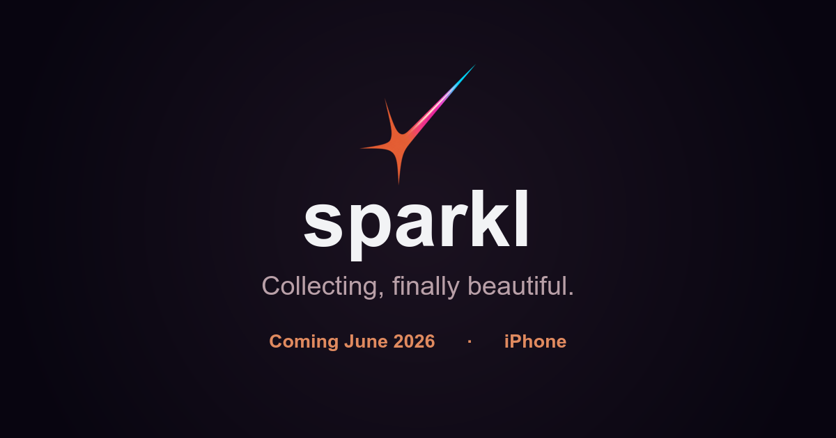 Sparkl — Collecting, finally beautiful.