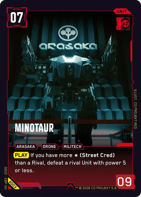 Minotaur #b3 – Embracing Power - Beta Starter Deck