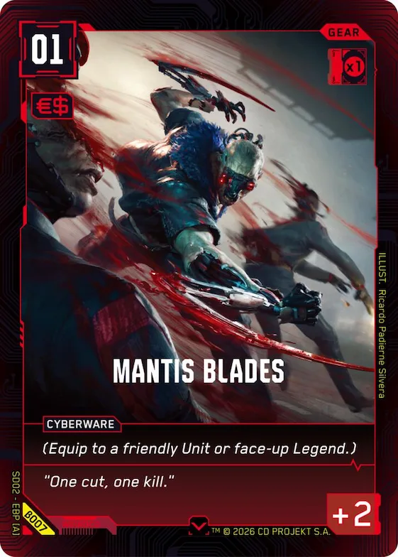 Mantis Blades #b7 – Embracing Power - Beta Starter Deck