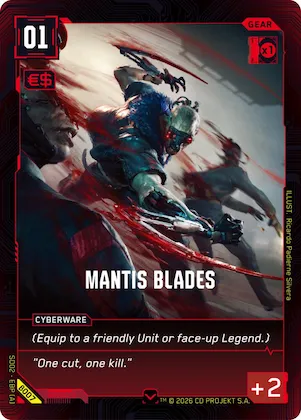 Mantis Blades #b7 – Embracing Power - Beta Starter Deck