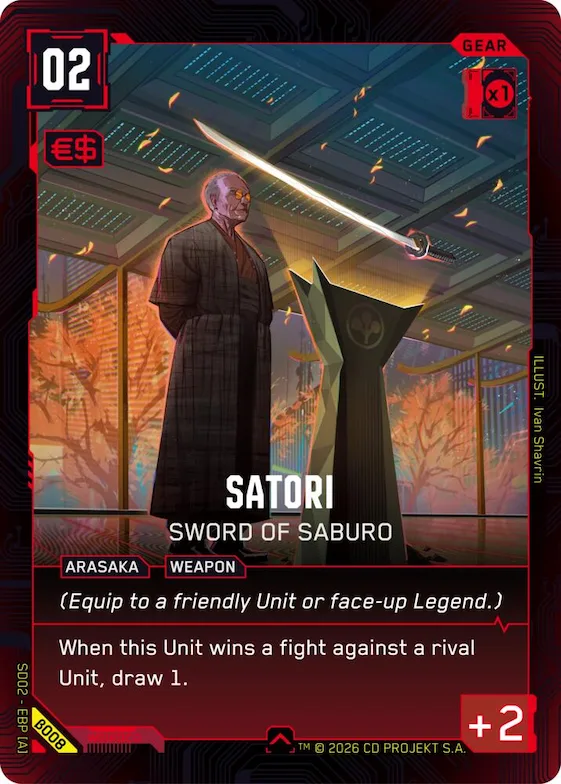 Satori - Sword of Saburo #b8 – Embracing Power - Beta Starter Deck