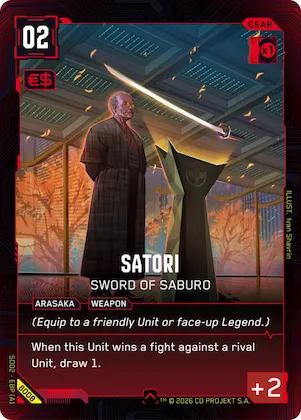 Satori - Sword of Saburo #b8 – Embracing Power - Beta Starter Deck