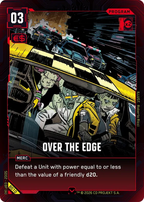 Over the Edge #b10 – Embracing Power - Beta Starter Deck