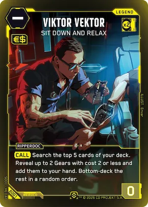 Viktor Vektor - Sit Down and Relax #b1 – The Heist - Beta Starter Deck