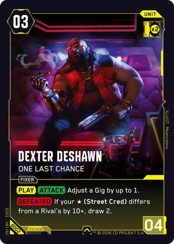 Dexter DeShawn - One Last Chance #b2 – The Heist - Beta Starter Deck