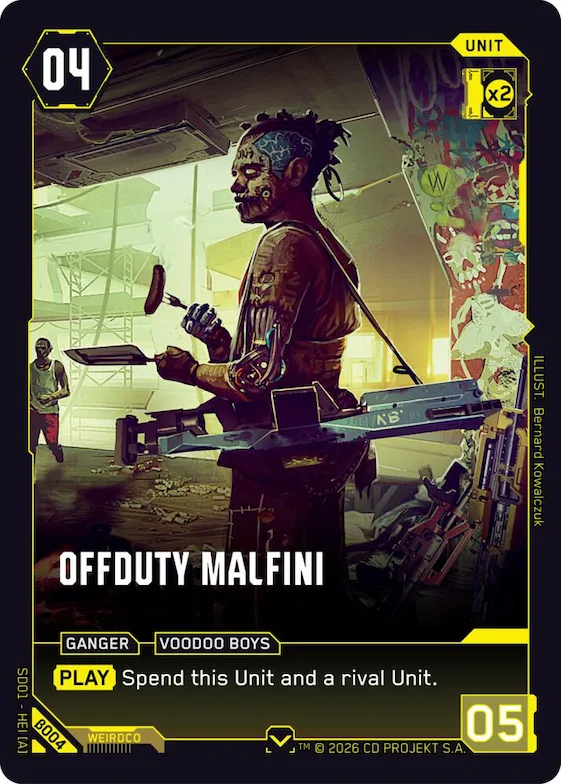 Offduty Malfini #b4 – The Heist - Beta Starter Deck