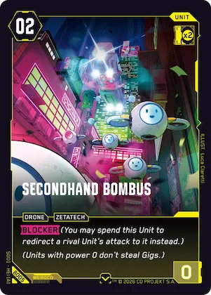 Secondhand Bombus #b5 – The Heist - Beta Starter Deck