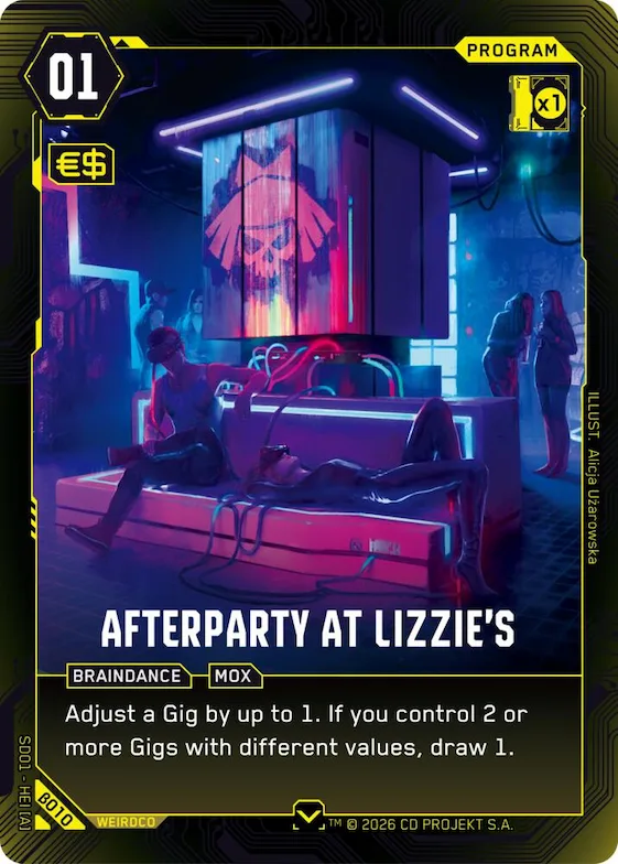 Afterparty at Lizzie's #b10 – The Heist - Beta Starter Deck