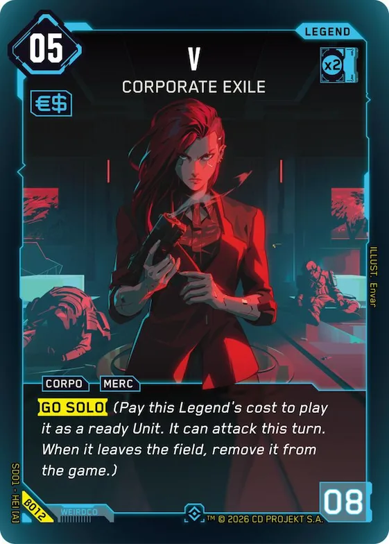 V - Corporate Exile #b12 – The Heist - Beta Starter Deck
