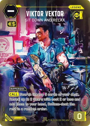 Viktor Vektor - Sit Down and Relax #b2 – Box Toppers - Beta