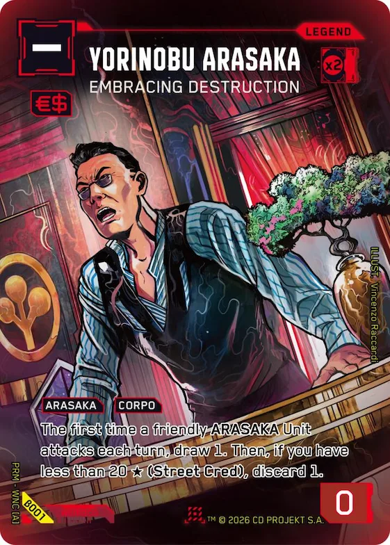 Yorinobu Arasaka - Embracing Destruction #b1 – Box Toppers - Beta