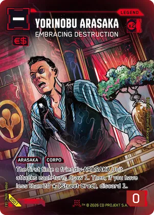 Yorinobu Arasaka - Embracing Destruction #b1 – Box Toppers - Beta