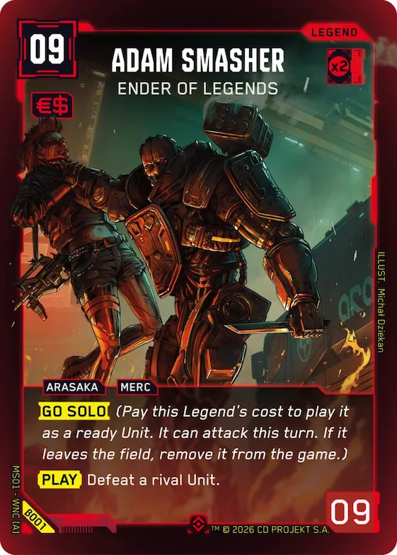 Adam Smasher - Ender of Legends (Epic) #b1 – Welcome to Night City - Beta