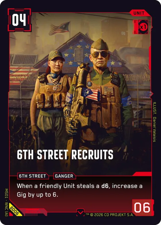 6th Street Recruits #b6 – Welcome to Night City - Beta