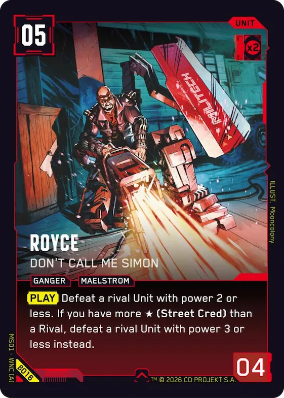 Royce - Don't Call Me Simon #b16 – Welcome to Night City - Beta