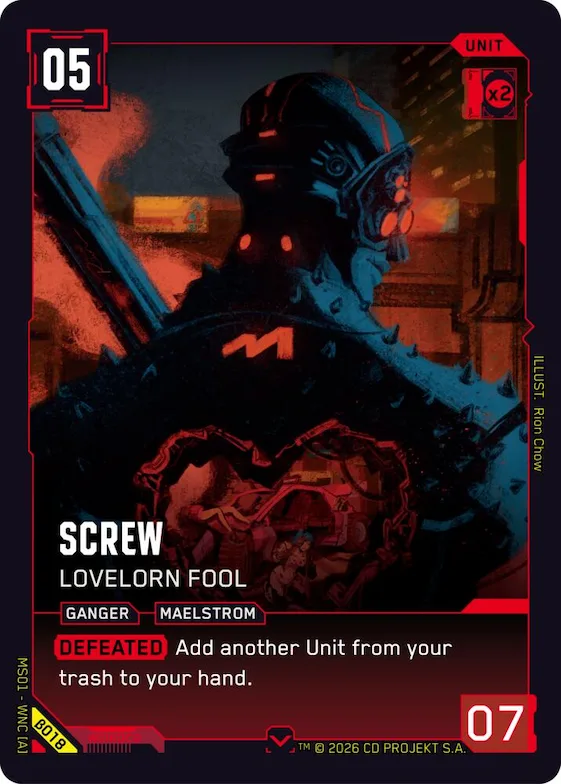 Screw - Lovelorn Fool #b18 – Welcome to Night City - Beta