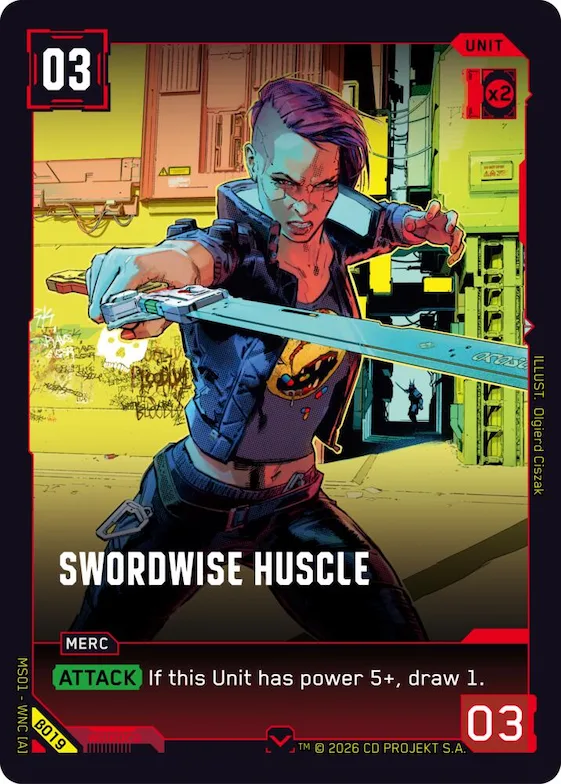 Swordwise Huscle #b19 – Welcome to Night City - Beta