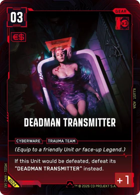 Deadman Transmitter #b24 – Welcome to Night City - Beta