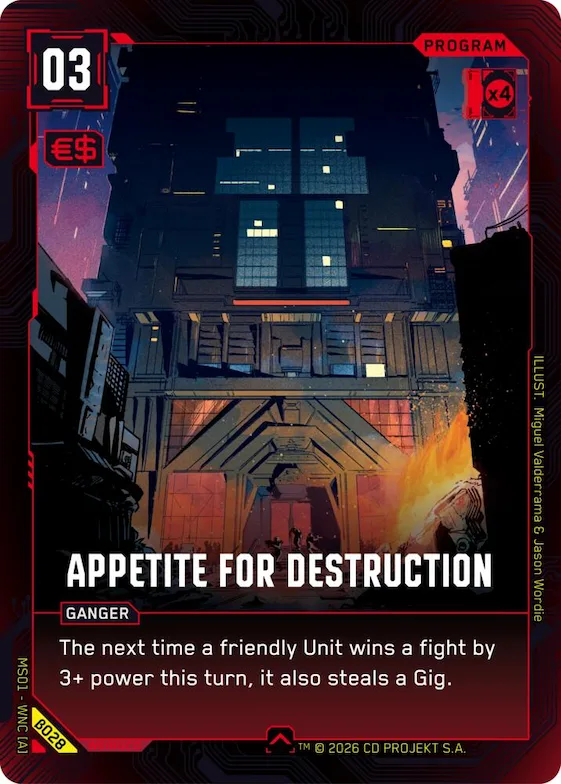 Appetite for Destruction #b28 – Welcome to Night City - Beta