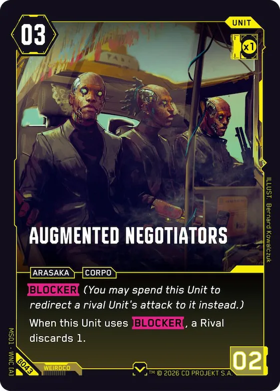 Augmented Negotiators #b43 – Welcome to Night City - Beta