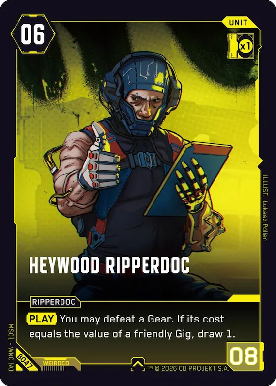 Heywood Ripperdoc #b47 – Welcome to Night City - Beta