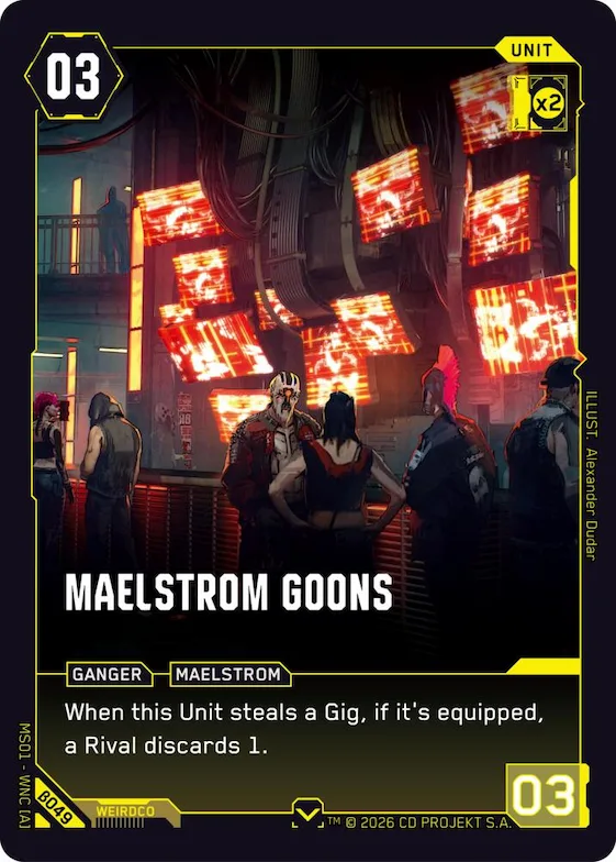 Maelstrom Goons #b49 – Welcome to Night City - Beta