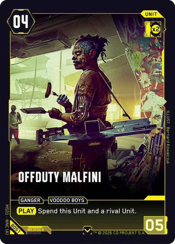 Offduty Malfini #b51 – Welcome to Night City - Beta
