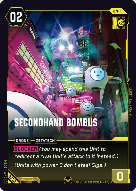 Secondhand Bombus #b53 – Welcome to Night City - Beta