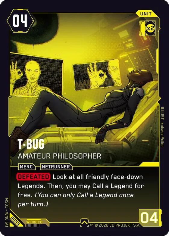 T-Bug - Amateur Philosopher #b55 – Welcome to Night City - Beta