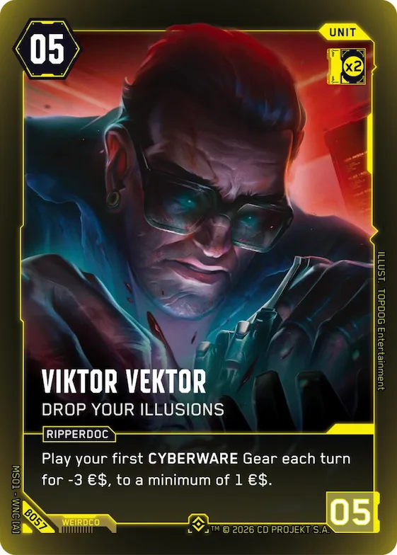Viktor Vektor - Drop Your Illusions #b57 – Welcome to Night City - Beta