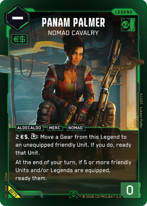 Panam Palmer - Nomad Cavalry (Epic) #b75 – Welcome to Night City - Beta