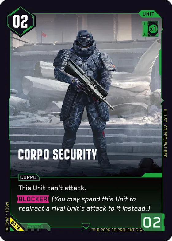 Corpo Security #b76 – Welcome to Night City - Beta