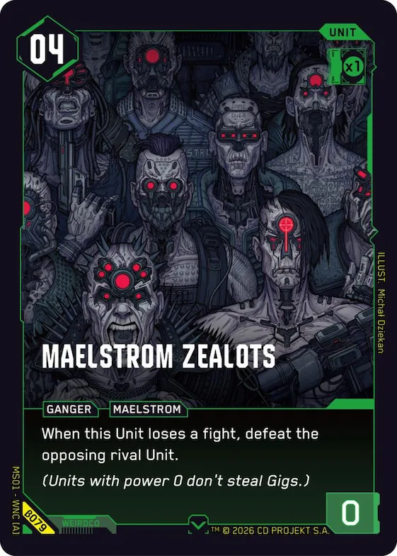 Maelstrom Zealots #b79 – Welcome to Night City - Beta