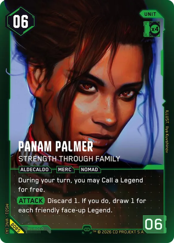 Panam Palmer - Strength Through Family (Secret) #b85 – Welcome to Night City - Beta