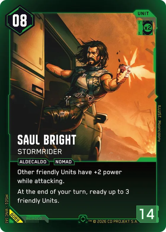 Saul Bright - Stormrider #b89 – Welcome to Night City - Beta