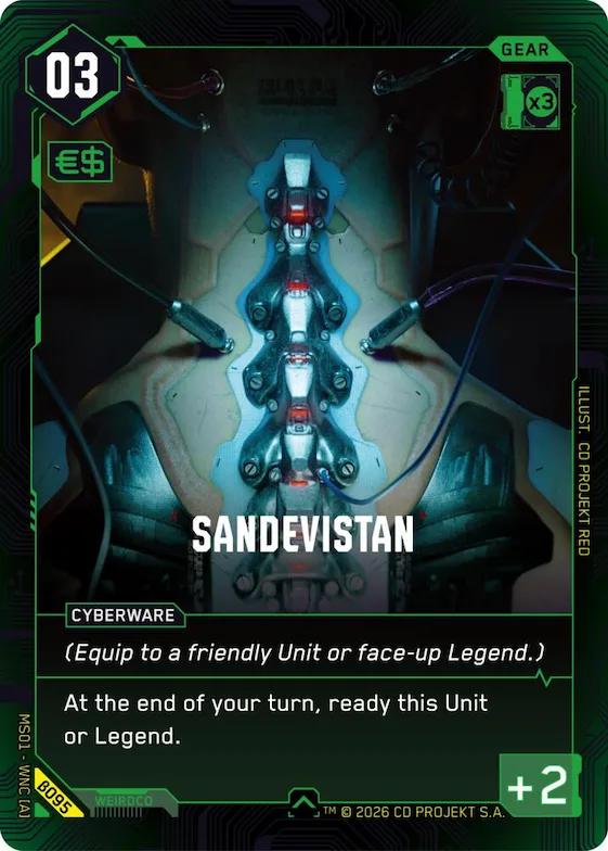 Sandevistan #b95 – Welcome to Night City - Beta