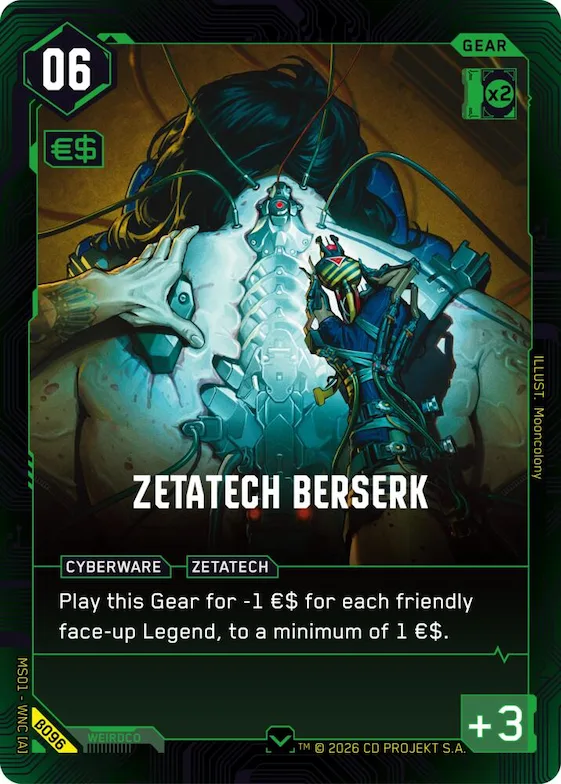 Zetatech Berserk #b96 – Welcome to Night City - Beta
