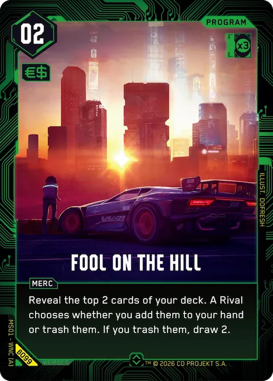 Fool on the Hill #b99 – Welcome to Night City - Beta