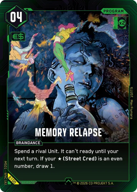 Memory Relapse #b100 – Welcome to Night City - Beta