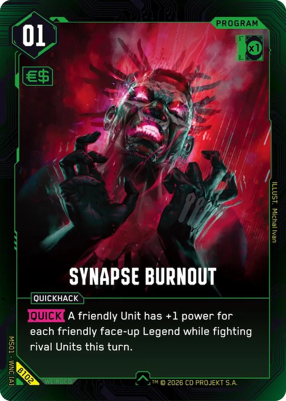 Synapse Burnout #b102 – Welcome to Night City - Beta