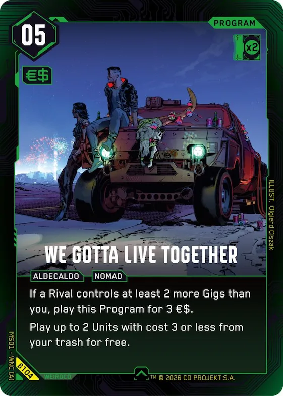 We Gotta Live Together #b104 – Welcome to Night City - Beta