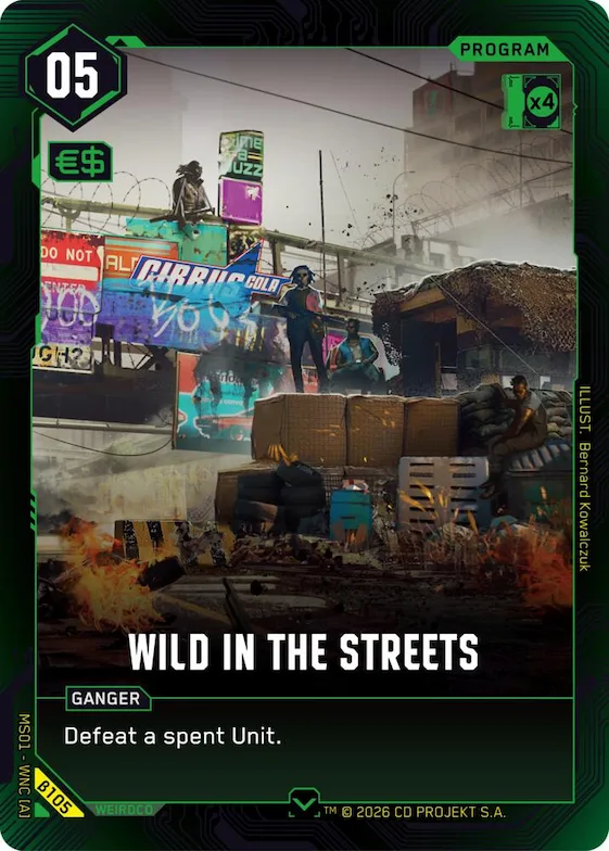 Wild in the Streets #b105 – Welcome to Night City - Beta