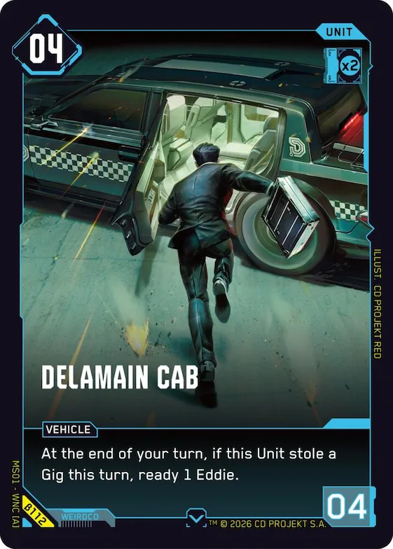 Delamain Cab #b112 – Welcome to Night City - Beta