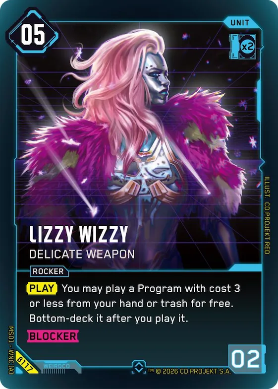 Lizzy Wizzy - Delicate Weapon #b117 – Welcome to Night City - Beta