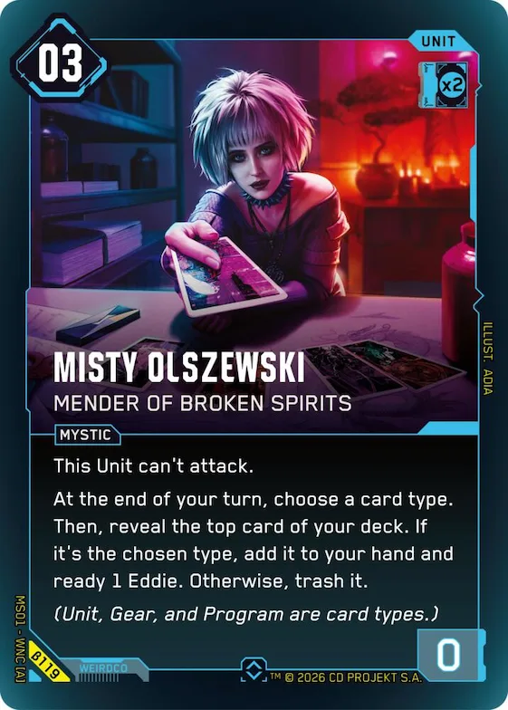 Misty Olszewski - Mender of Broken Spirits #b119 – Welcome to Night City - Beta