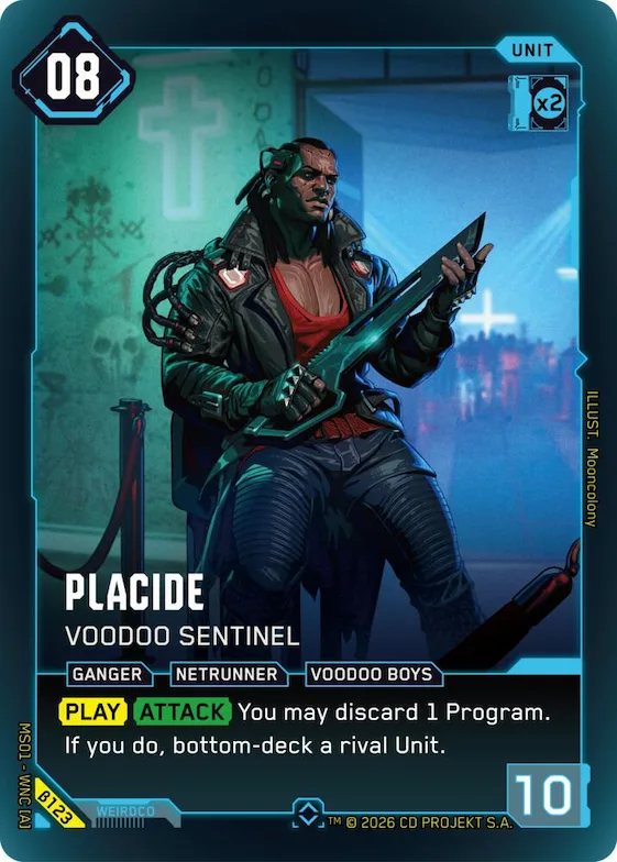 Placide - Voodoo Sentinel #b123 – Welcome to Night City - Beta