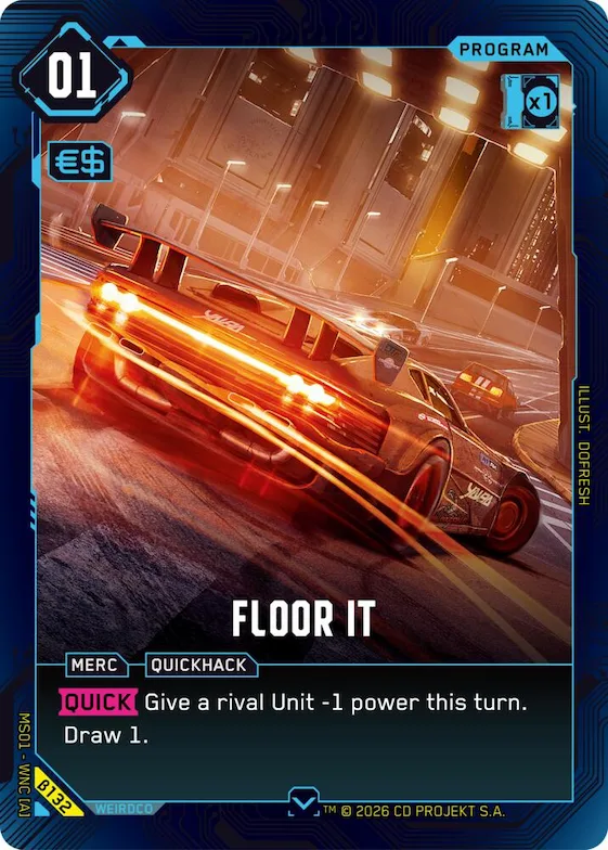 Floor It #b132 – Welcome to Night City - Beta
