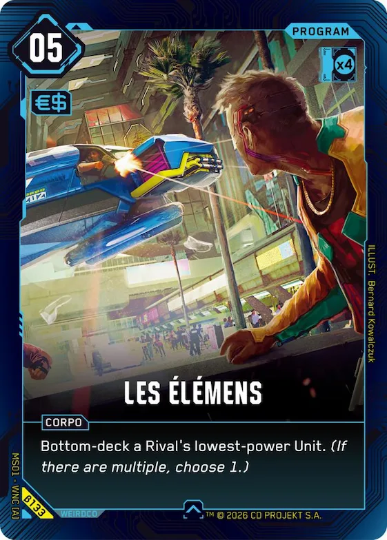 Les Elemens #b133 – Welcome to Night City - Beta