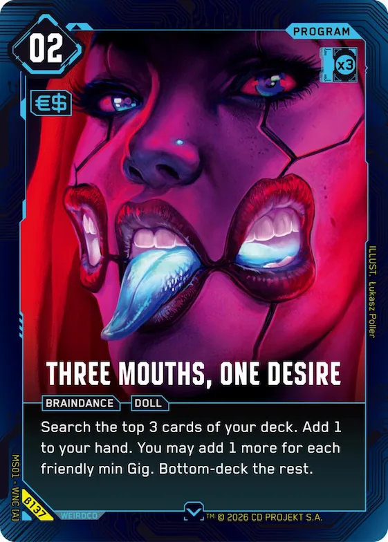 Three Mouths, One Desire #b137 – Welcome to Night City - Beta