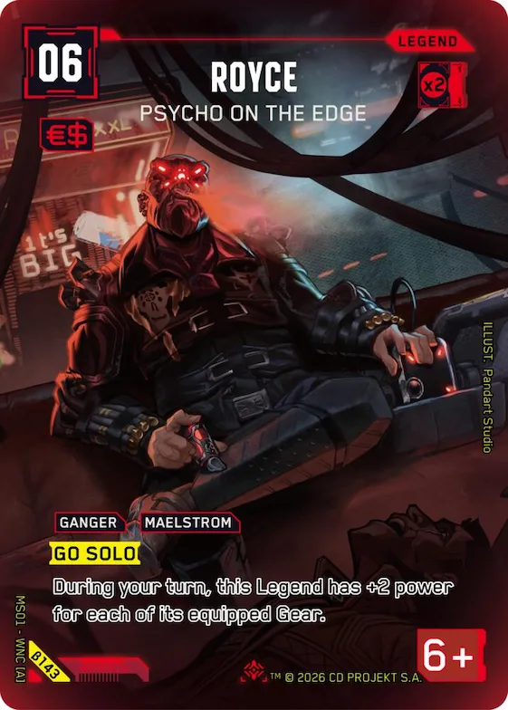 Royce - Psycho on the Edge (ILegend) #b143 – Welcome to Night City - Beta